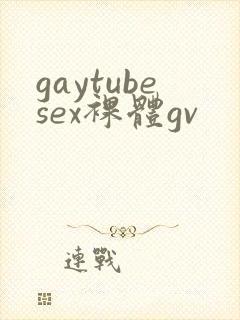 gaytubesex裸体gv封面