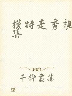 模特走秀视频全集