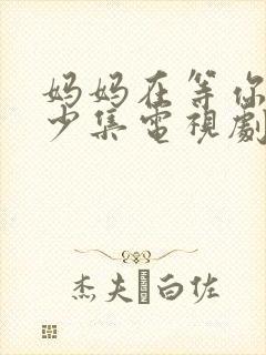 妈妈在等你有多少集电视剧