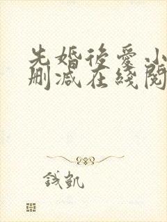 先婚后爱小说无删减在线阅读