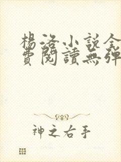 杨洛小说全文免费阅读无弹窗最新章节封面