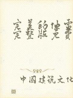 完美的他电视剧完整版免费观看封面