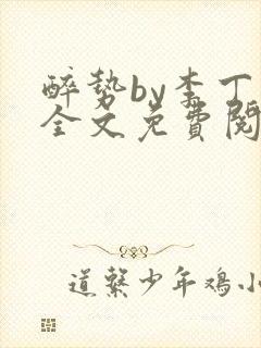 醉势by李丁尧全文免费阅读笔趣阁封面