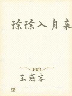 徐徐入月来封面