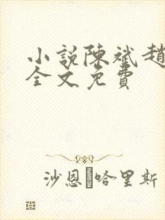 小说陈斌赵心媚全文免费