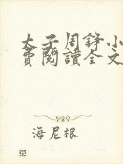 太子周铮小说免费阅读全文无弹窗