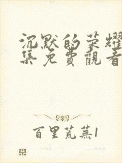 沉默的荣耀第六集免费观看全集