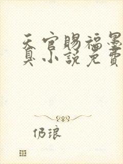 天官赐福墨香铜臭小说免费阅读无广告