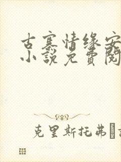 古寨情缘安壮壮小说免费阅读