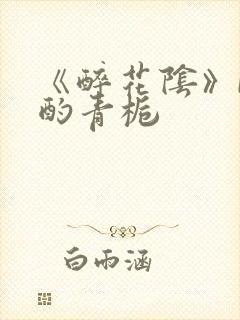 《醉花阴》by酌青栀