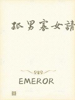 孤男寡女请关灯