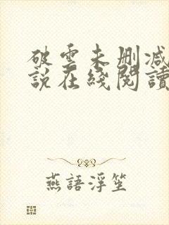 破云未删减版小说在线阅读