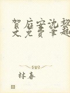 贺庭安沈黎初全文免费笔趣阁