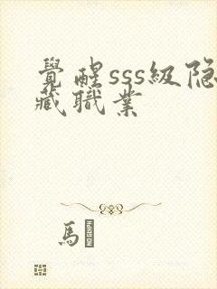 觉醒sss级隐藏职业