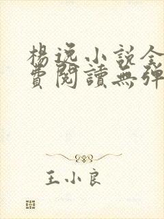 杨逸小说全文免费阅读无弹窗