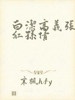 白洁高义张敏美红孙倩
