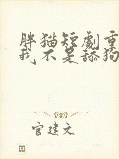 胖猫短剧重生之我不是舔狗电视剧封面