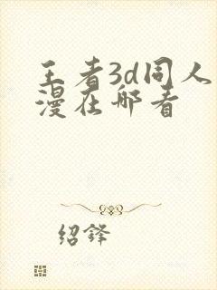 王者3d同人动漫在哪看