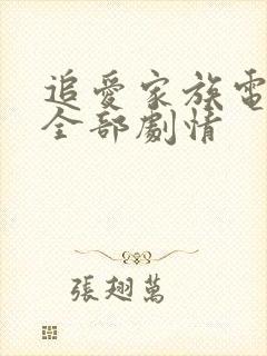 追爱家族电视剧全部剧情