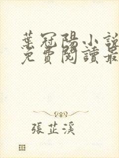 叶冠阳小说全文免费阅读最新章节