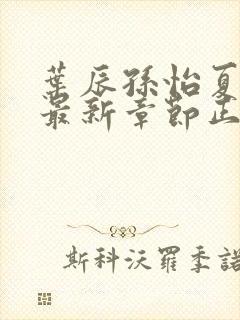 叶辰孙怡夏若雪最新章节正版封面