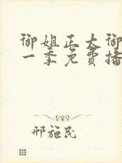 御姐正太御姐第一季免费播动漫