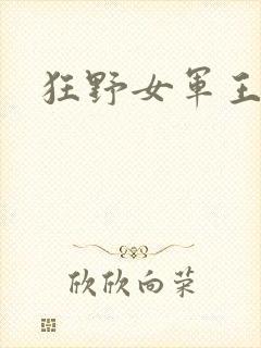 狂野女军王封面