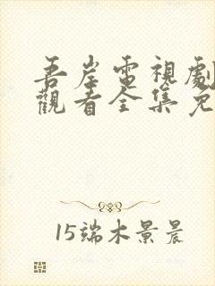 吾岸电视剧在线观看全集免费播放