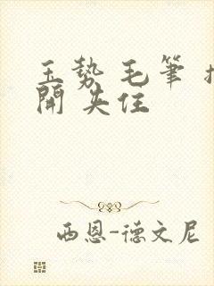 玉势 毛笔 撑开 夹住