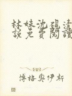 林姝沈砚清的小说免费阅读