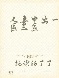 人妻中出一区二区三区封面