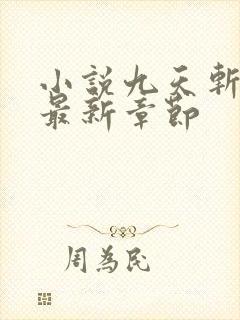 小说九天斩神诀最新章节封面