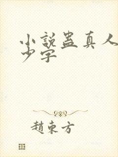 小说蛊真人有多少字