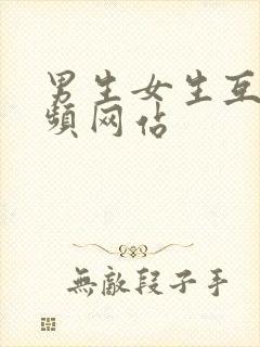 男生女生互操视频网站