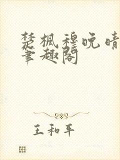 楚枫穆晚晴小说笔趣阁