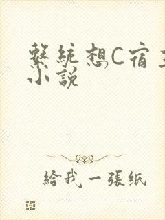 系统想C宿主的小说