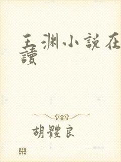 王渊小说在线阅读封面