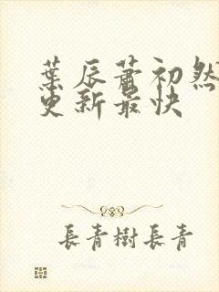 叶辰萧初然免费更新最快