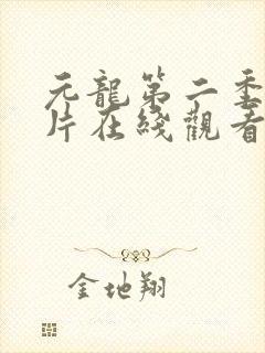 元龙第二季动画片在线观看