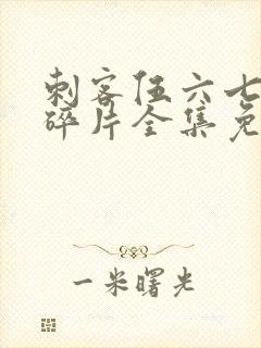 刺客伍六七记忆碎片全集免费观看完整版封面