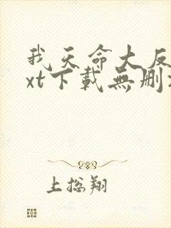 我天命大反派txt下载无删减