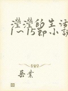 滢滢的生活日记1～15节小说