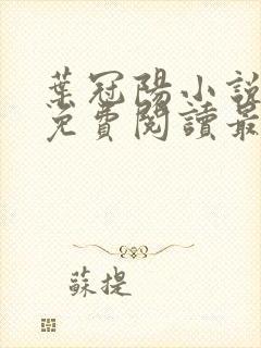 叶冠阳小说全文免费阅读最新章节