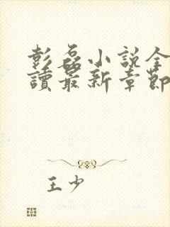 彭磊小说全文阅读最新章节更新时间