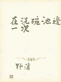 在洗碗池边要了一次封面