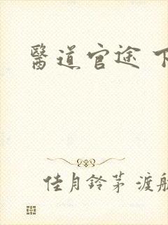 医道官途 下载封面