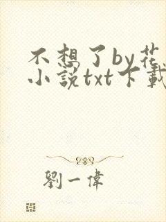 不想了by花卷小说txt下载封面