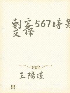 刺客567暗影交锋