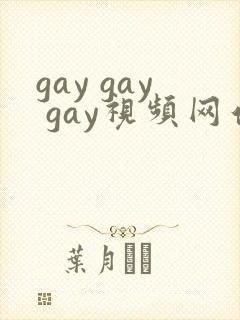 gay gay gay视频网站在线观看