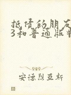 抵债的朋友麦子3和普通版对比